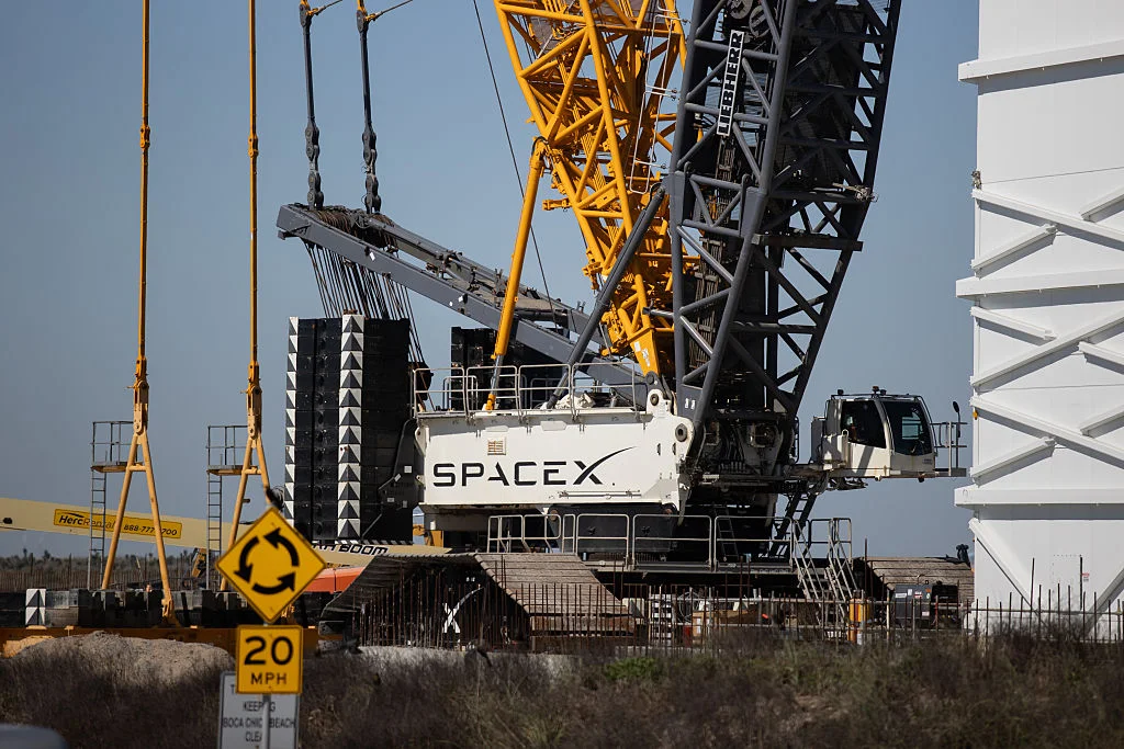 Construction Continues At SpaceX's 'Starbase'